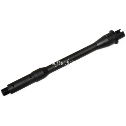 5KU 10 Pouces Aluminium Canon Extérieur -14mm CCW sens antihoraire Convient pour Tokyo Marui M4 MWS GBB Fusil Airsoft Noir