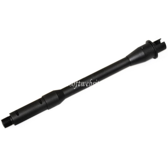 5KU 10 Pouces Aluminium Canon Extérieur -14mm CCW sens antihoraire Convient pour Tokyo Marui M4 MWS GBB Fusil Airsoft Noir