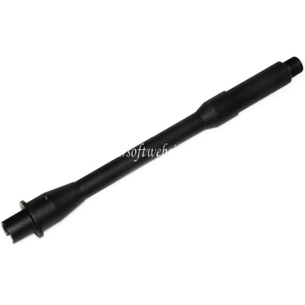 5KU 10 Pouces Aluminium Canon Extérieur -14mm CCW sens antihoraire Convient pour Tokyo Marui M4 MWS GBB Fusil Airsoft Noir
