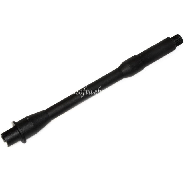 5KU 10 Pouces Aluminium Canon Extérieur -14mm CCW sens antihoraire Convient pour Tokyo Marui M4 MWS GBB Fusil Airsoft Noir