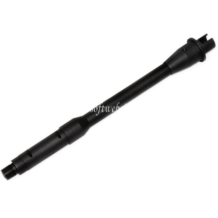 5KU 10.3 Pouces Aluminium Canon Extérieur -14mm CCW sens antihoraire Convient pour Tokyo Marui M4 MWS GBB Fusil Airsoft Noir