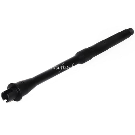 5KU 12.25/12.5 Pouces Aluminium Canon Extérieur -14mm CCW sens antihoraire Convient pour Tokyo Marui M4 MWS GBB Fusil Airsoft Noir