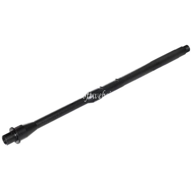 5KU 16/16.25 Pouces Aluminium Carabine Length Canon Extérieur -14mm CCW sens antihoraire Convient pour Tokyo Marui M4 MWS GBB Fusil Airsoft Noir