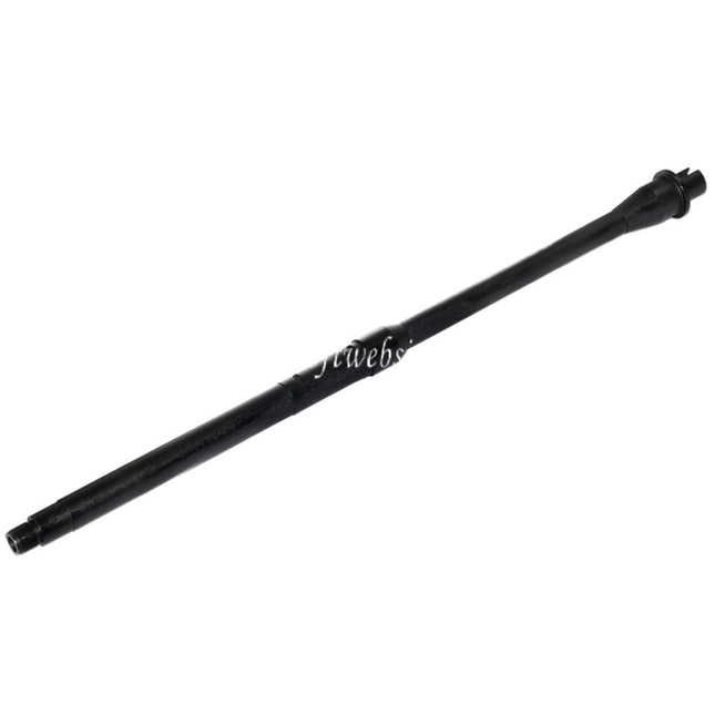 5KU 17.75/18 Pouces Aluminium Mid-Length Canon Extérieur -14mm CCW sens antihoraire Convient pour Tokyo Marui M4 MWS GBB Fusil Airsoft Noir