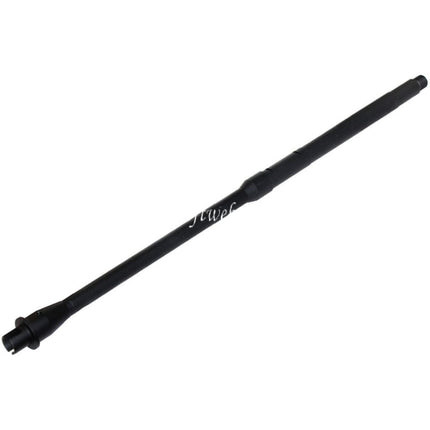 5KU 20/20.25 Pouces Aluminium Mid-Length Canon Extérieur -14mm CCW sens antihoraire Convient pour Tokyo Marui M4 MWS GBB Fusil Airsoft Noir