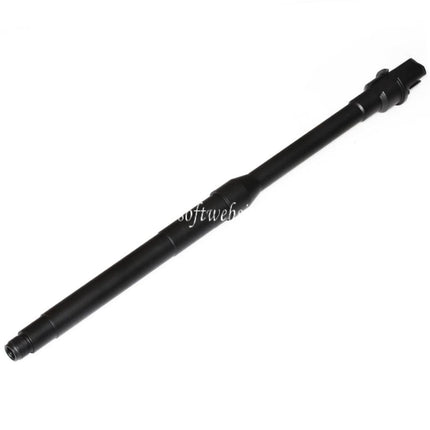 APS 14.25/14.75 Pouces Canon Extérieur -14mm CCW sens antihoraire Convient pour APS ASR PER Série M4 M16 AEG Fusil Airsoft Noir