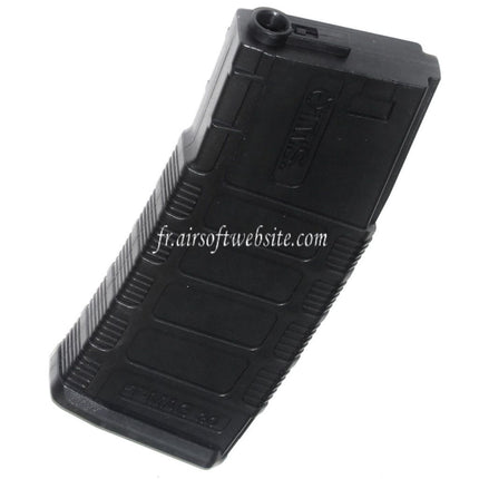 King Arms 140 Billes TWS TMAG Mid-Cap Chargeur Convient pour M4 M16 Série AEG Fusil Airsoft