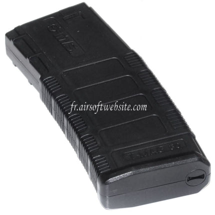 King Arms 140 Billes TWS TMAG Mid-Cap Chargeur Convient pour M4 M16 Série AEG Fusil Airsoft