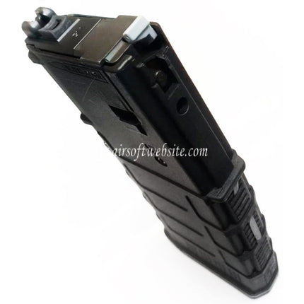 Guns Modify GM EVO MWS 35 Billess Gaz Chargeur V2 Convient pour GM Tokyo Marui M4 Série MWS GBB Fusil Airsoft Noir