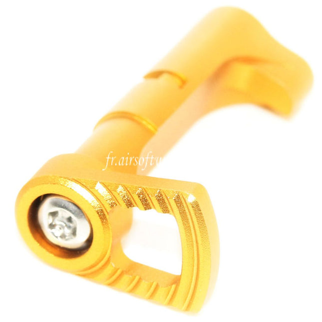 5KU Détente de Chargeur Type-2 Convient pour Tokyo Marui Hi-Capa Série GBB Pistolet Airsoft