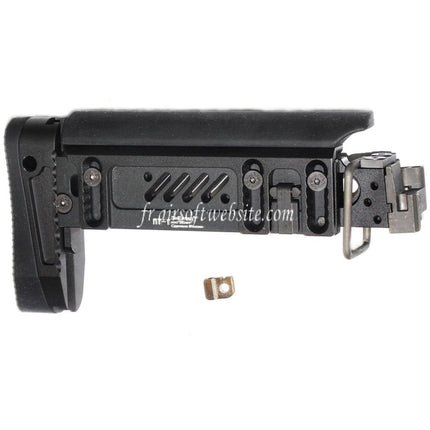 5KU PT-1 AK Side Pliable Crosse Convient pour E&L AK Série Fusil Airsoft Noir
