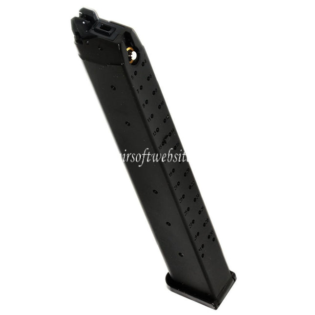 King Arms 30 Billes Gaz Chargeur Convient pour G17 G18C G34 G35 G-Série GBB Pistolet Airsoft Noir