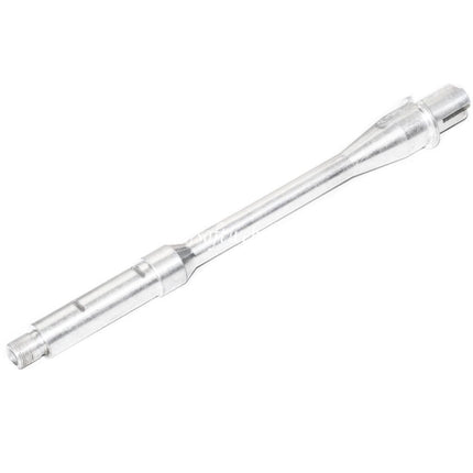 Battleaxe 265mm/280mm M4 CQB Canon Extérieur -14mm CCW sens antihoraire Convient pour M4 M16 AEG Fusil Airsoft Argent
