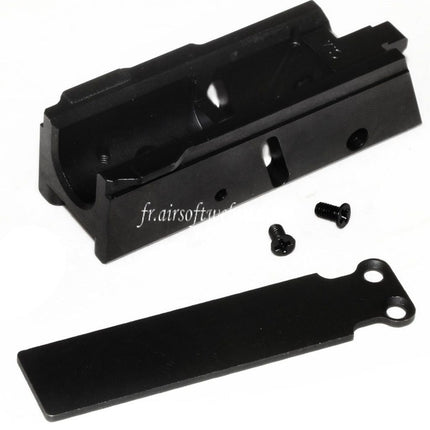 Guns Modify GM CNC Acier Base avant Convient pour Tokyo Marui G17 G18C Série GBB Pistolet Airsoft
