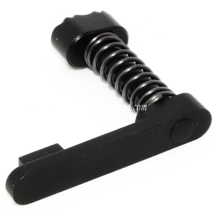 Guns Modify GM EVO Acier Détente de Chargeur Convient pour Tokyo Marui M4 MWS Série Rifle Airsoft Noir
