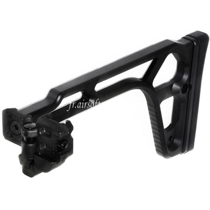 5KU 227mm Pliable Crosse avec 1913 Interface Convient pour MCX / MPX AEG Fusil Airsoft Noir