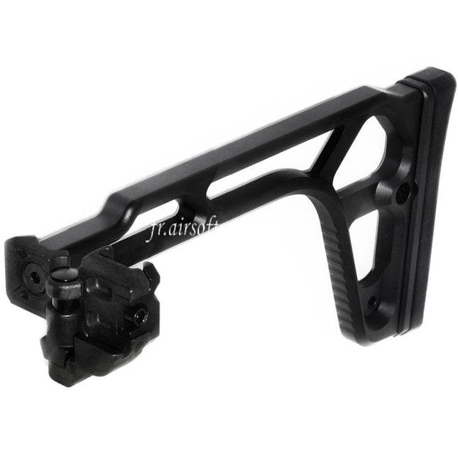 5KU 227mm Pliable Crosse avec 1913 Interface Convient pour MCX / MPX AEG Fusil Airsoft Noir