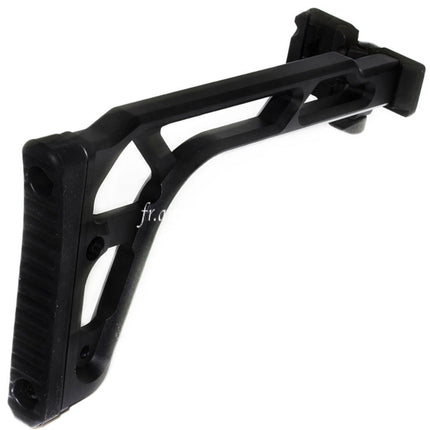5KU 227mm Pliable Crosse avec 1913 Interface Convient pour MCX / MPX AEG Fusil Airsoft Noir