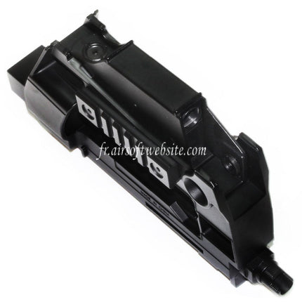 CYMA En Haut Boîtier avec Point rouge Convient pour CYMA Tokyo Marui P90 Série AEG Fusil Airsoft Noir