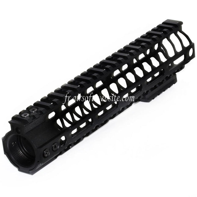 CYMA 256mm 10 Pouces M-LOK RAS Rail de Garde-Main Convient pour CYMA VFC GHK Tokyo Marui M4 M16 Série AEG Fusil Airsoft Noir