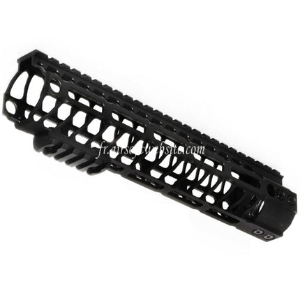 CYMA 256mm 10 Pouces M-LOK RAS Rail de Garde-Main Convient pour CYMA VFC GHK Tokyo Marui M4 M16 Série AEG Fusil Airsoft Noir