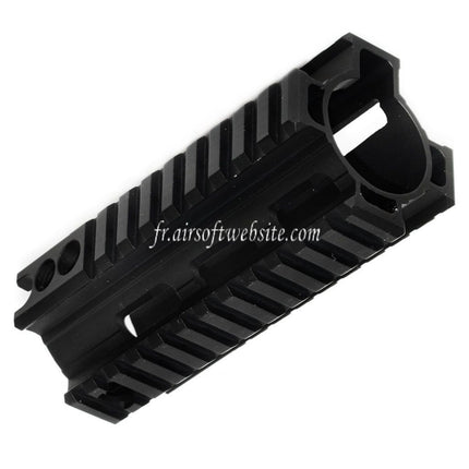 Airsoft Website CNC Aluminum 125mm 4-Côtés Rail Rail de Garde-Main Convient pour Double Bell BY-805 VFC WE-Tech Tokyo Marui SCAR Série AEG GBB Fusil