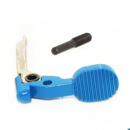 APS Arrêtoir de Culasse Convient pour APS EMG F1 Firearms M4 M16 Série AEG Fusil Airsoft Bleu
