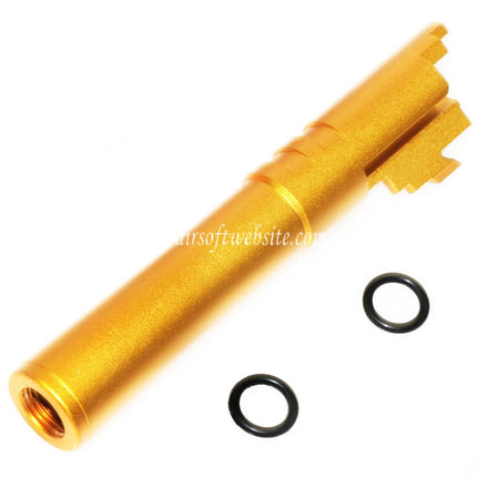 5KU 4.3 Pouces CNC Aluminium Canon Extérieur +11mm CW sens horaire Convient pour Tokyo Marui Hi-Capa 4.3 GBB Pistolet Airsoft