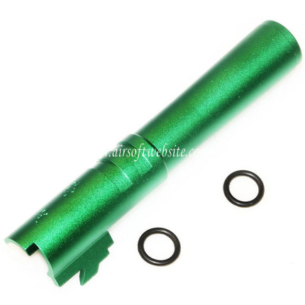 5KU 4.3 Pouces CNC Aluminium Canon Extérieur +11mm CW sens horaire Convient pour Tokyo Marui Hi-Capa 4.3 GBB Pistolet Airsoft