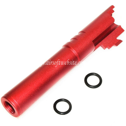 5KU 4.3 Pouces CNC Aluminium Canon Extérieur +11mm CW sens horaire Convient pour Tokyo Marui Hi-Capa 4.3 GBB Pistolet Airsoft