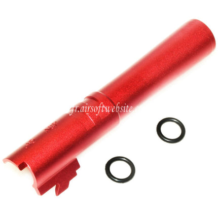 5KU 4.3 Pouces CNC Aluminium Canon Extérieur +11mm CW sens horaire Convient pour Tokyo Marui Hi-Capa 4.3 GBB Pistolet Airsoft