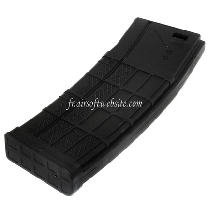 CYMA 200 Billes Light Weight Polymère Mid-Cap Chargeur Convient pour M4 M16 Série AEG Fusil Airsoft Noir