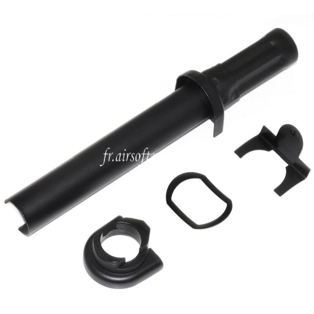 CYMA Aluminium Gaz Tube Ensemble Convient pour CM048 AK74N Série AEG Fusil Airsoft Noir