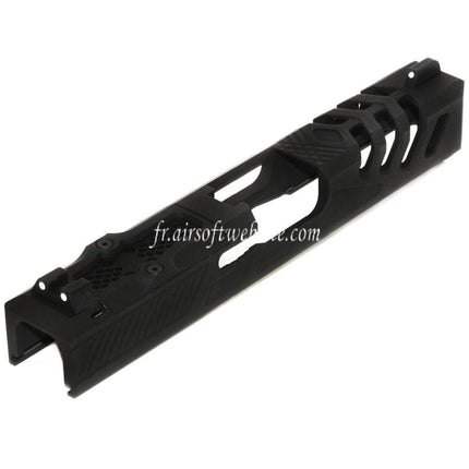 APS EMG F1 Firearms 170mm Métal Glissière avec Guidon Hausse Convient pour APS EMG F1 Firearms BSF Série Pistolet Airsoft