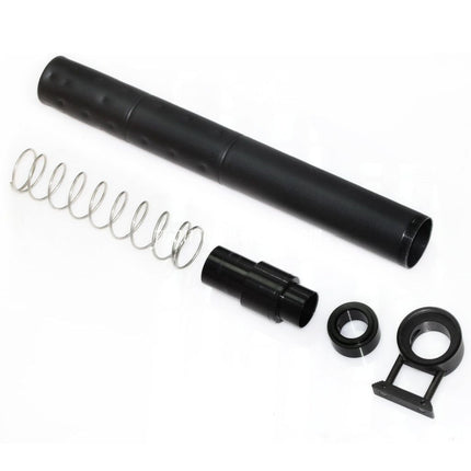 Airsoft Website 295mm QD Silencieux Convient pour Golden Eagle CYMA SR25 AEG GBB Fusil Airsoft Noir