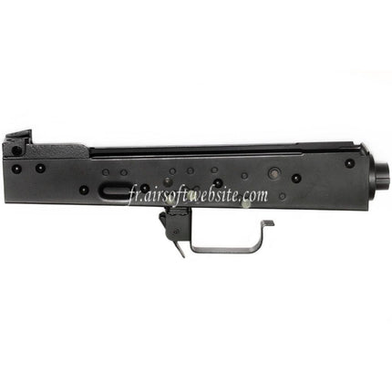Golden Eagle Métal AKM Boîtier avec M4 Crosse Tube Adaptateur Convient pour JG Golden Eagle 6831 AK Série AEG Fusil Airsoft Noir