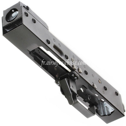 Golden Eagle Métal AKM Boîtier avec M4 Crosse Tube Adaptateur Convient pour JG Golden Eagle 6831 AK Série AEG Fusil Airsoft Noir