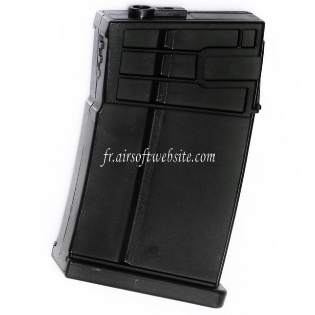 Golden Eagle 420 Billes Hi-Cap Chargeur Convient pour Golden Eagle Tokyo Marui HK417 Série AEG Fusil Airsoft Noir