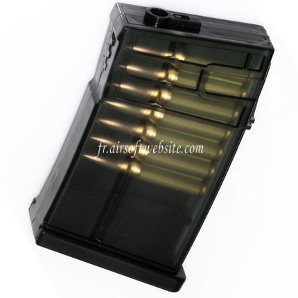 Golden Eagle 70 Schuss Mid-Cap Magazin Passend für Golden Eagle Tokyo Marui HK417 Serie AEG Airsoft Gewehr Schwarz