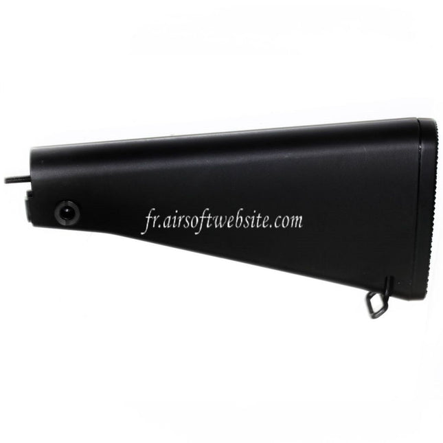 Golden Eagle Fixed Crosse Convient pour JG6601 M16A3 M4 M16 Série AEG Fusil Airsoft Noir