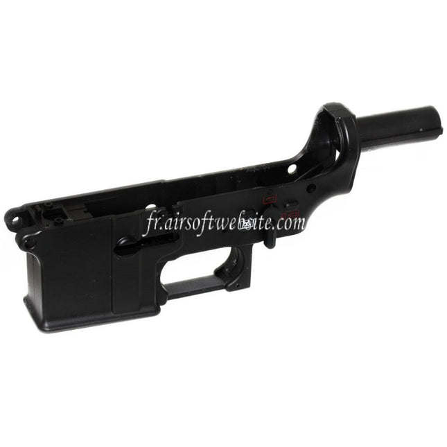 Golden Eagle 416 Plastique Bas Boîtier Convient pour JG Golden Eagle Tokyo Marui M4 M16 Série AEG Fusil Airsoft Noir