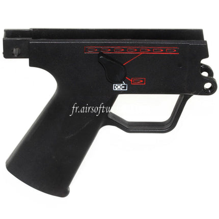 Golden Eagle Original Plastique Bas Boîtier Convient pour JG Golden Eagle 6851 MP5 Série AEG Fusil Airsoft Noir