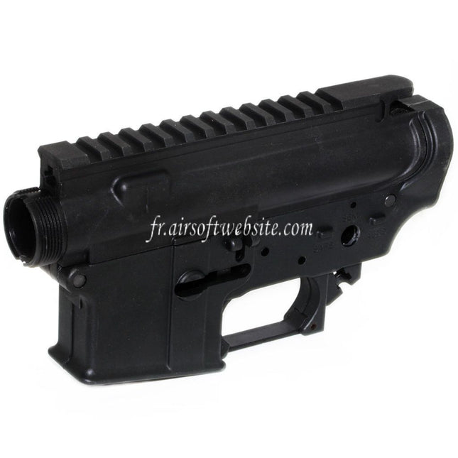 Golden Eagle Polymère Haut Bas Boîtier Convient pour JG Golden Eagle WA M4 M16 Série GBB Fusil Airsoft Noir