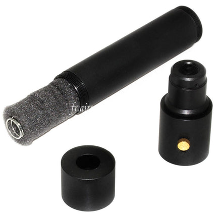 DOUBLE BELL 173mm/203mm x 34mm MPX QD Silencieux avec Frein de Bouche Convient pour -14mm CCW sens antihoraire Canon Fusil Airsoft Noir