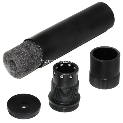 DOUBLE BELL 176mm x 38mm Déverrouillage Rapide Ball Bearing QD Silencieux Noir