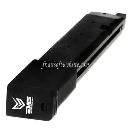 APS EMG 34 Billes Top Gaz Chargeur avec Thick Base Convient pour G17 G18C G-Série GBB Pistolet Airsoft Noir