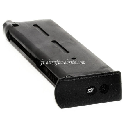 ARMY ARMAMENT 28 Billes Gaz Chargeur Convient pour M1911 Série GBB Pistolet Airsoft Noir