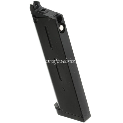 ARMY ARMAMENT 28 Billes Gaz Chargeur Convient pour ARMY R27 R28 R29 DOUBLE BELL E&C Tokyo Marui M1911 Série GBB Pistolet Airsoft Noir