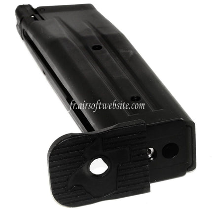 ARMY ARMAMENT 30 Billes Gaz Chargeur Convient pour Hi-Capa Série GBB Pistolet Airsoft Noir