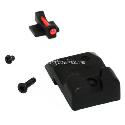 Airsoft Website Fibre Optique Guidon Hausse Convient pour ARMY ARMAMENT R501 Tokyo Marui Hi-Capa Série GBB Pistolet Airsoft